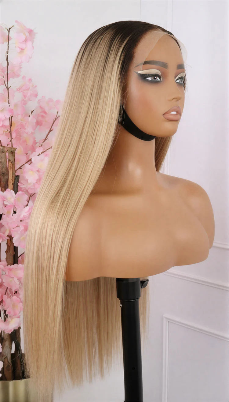 Peruvian HD 5x5 Lace Wig Straight T311 22 Inch